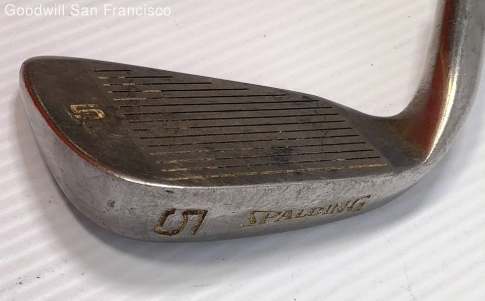 Spalding Pro Elite Flite 5 Iron Golf Club Steel Shaft RH - Image 3 of 4