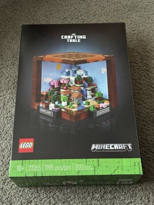 LEGO Minecraft The Crafting Table Collectible Video Game Building Set #21265