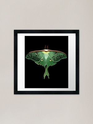 Shadow Estate Band Logo gerahmte Kunst gerahmtes Wandbild Poster Leinwanddruck Bild