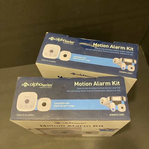 (2) Swann Alpha Series Wireless Motion Sensor Unit & Chime Easy Installation - Picture 7 of 7