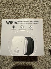 Indoor Repeater WiFi Amplifier Network Repeater Range Extender 1500Mbps Dual Ban