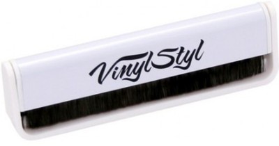 Vinyl Styl  VS-A-001 Anti-static Vinyl Record Cleaning Brush - Micro Fiber (Whit