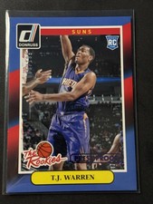 2014-15 Panini Donruss the Rookies T.J. Warren #15 Press Proof Purple /199 (RC)