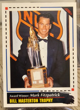 1992-93 Score Award Winner Mark Fitzpatrick #526 New York Islanders