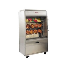 Hickory Industries N/3GS Gas Rotisserie Oven, 3-Spits, 80.000 BTU, 12 Chicken...
