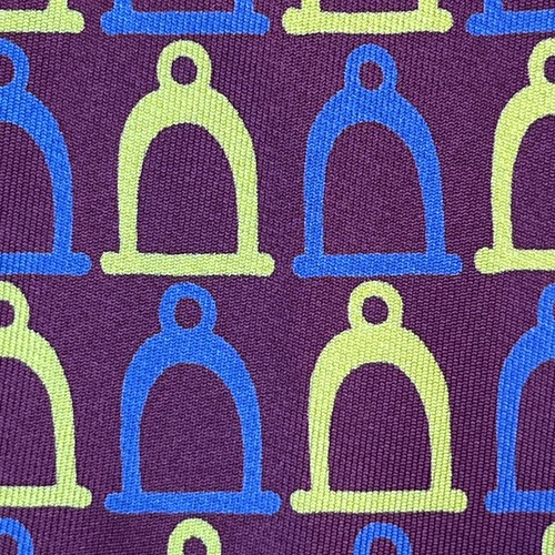 £180 GUCCI HERRENKRAWATTE ROT STEIGBÜGELMUSTER MUSTER LUXUS HERGESTELLT IN ITALIEN Y6 - Bild 3 von 14