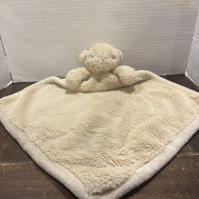 119741 SL Home Fashions Tan So Dreamy Teddy Bear Baby Blanket Security Lovey