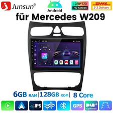 Für Mercedes Benz CLK W209 6+128GB Autoradio Android 15 GPS Navi WIFI FM RDS Für Mercedes Benz CLK W209 6+128GB Autoradio Android 15 GPS Navi WIFI FM RDS