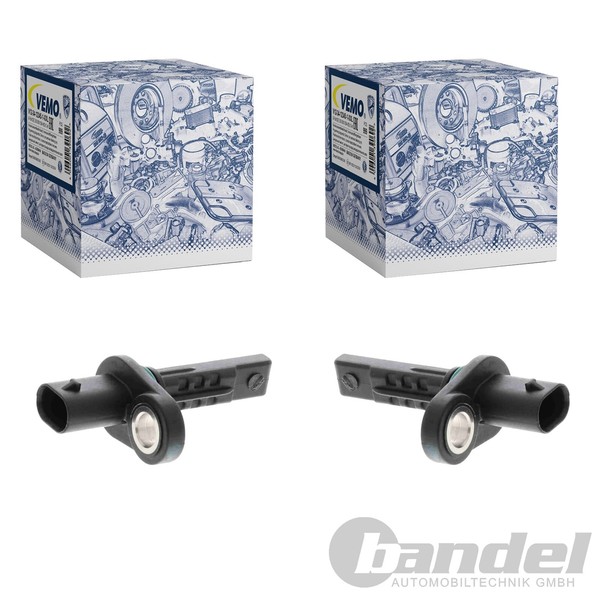 2X Vemo ABS-SENSOR Raddrehzal Hinten Passend FüR MERCEDES-BENZ C-KLASSE CLS-image
