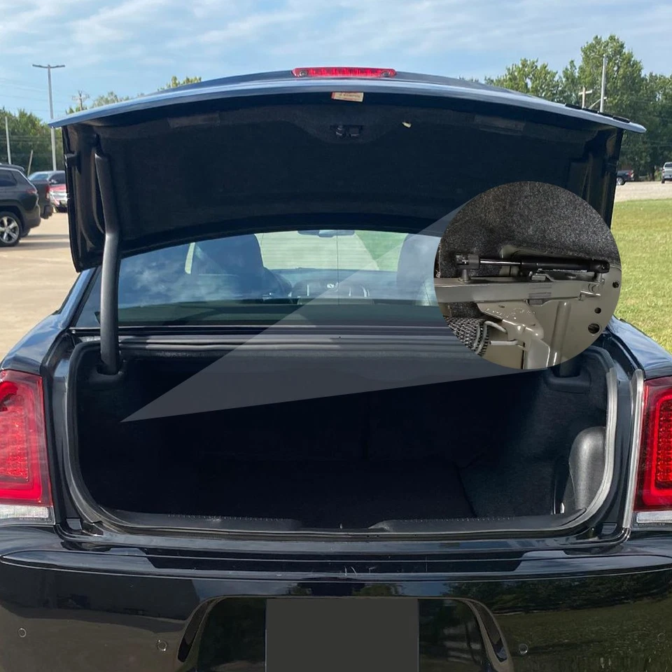 2Pcs Rear Trunk Tailgate Gas Struts Lift Support For Chrysler 300/Dodge Charger Foto 4 de 4