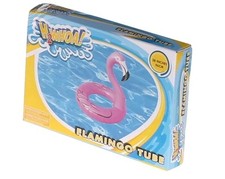 38" Pink Flamingo Inflatable Floating Tube