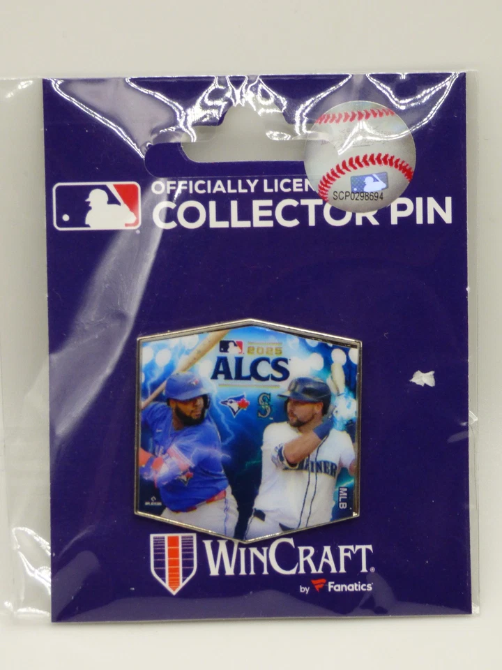 Seattle Mariners - 2025 - ALCS Vlad Guerrero & Cal Raleigh - Collector Pin - Image 2 of 4