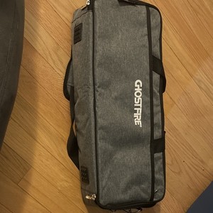 Ghostfire Pedal Board for Effects Pedal with Power Supply & Carrying Case