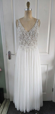 Monsoon Brautkleid ''Delilah''. Elfenbein. 14. Neu. REDUZIERT