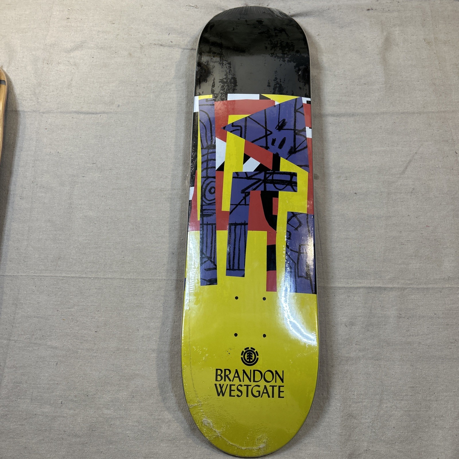 S Brandon Westgate Quilted Featherlight Skateboard Deck 8.12