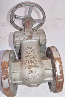 Crane Part: 47XUF, Size: 2.5, Class: 150, 285 PSI Steel Gate Valve 