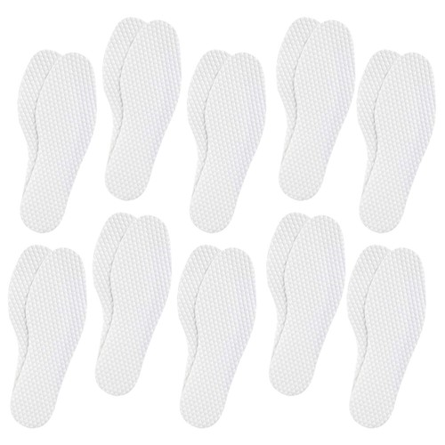 10 Pairs and Breathable Insole Relief Shoe Pads Thin Insoles