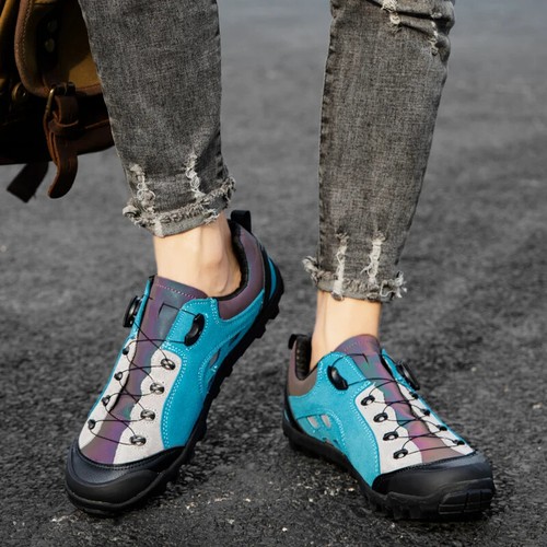 Scarpe MTB Uomo Professionali Ciclismo Trekking Indossabili Ghiaia Strada Bici Sneakers - Foto 13 di 26