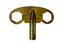 ONE - Vintage NEWBRIDGE CLOCK KEY Industrial timer/gas Collectable key Steampunk