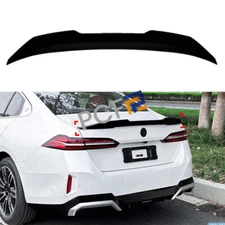For BMW 5 Series I5 G60 Gloss Black PSM style Rear Trunk Wing Spoiler 2024-2025