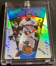 1997 BARRY BONDS PINNACLE CERTIFIED MIRROR BLUE #1 SAN FRANCISCO GIANTS (263)