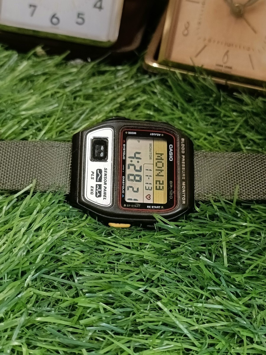 AUTHENTIC CASIO BLOOD PRESSURE MONITOR JAPAN MEN'S DIGITAL AUTHENTIC CASIO BLOOD PRESSURE MONITOR JAPAN MEN'S DIGITAL