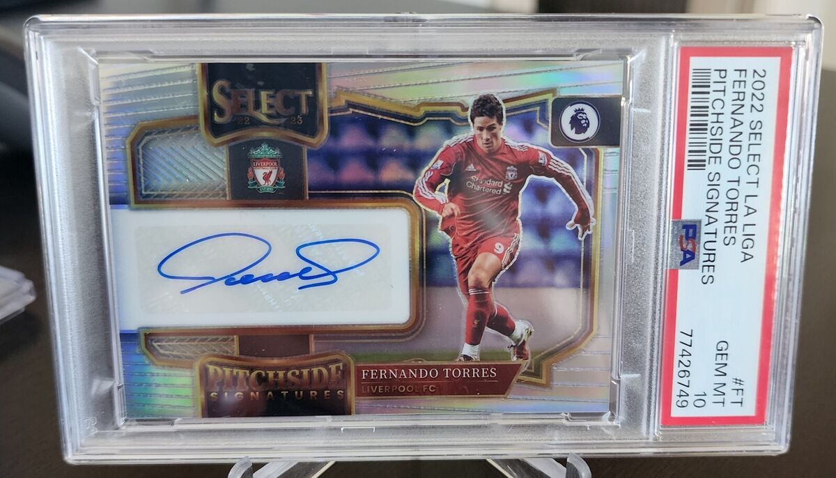 2022-23 Panini Select EPL Fernando Torres Auto Pitchside 2022-23 Panini Select EPL Fernando Torres Auto Pitchside