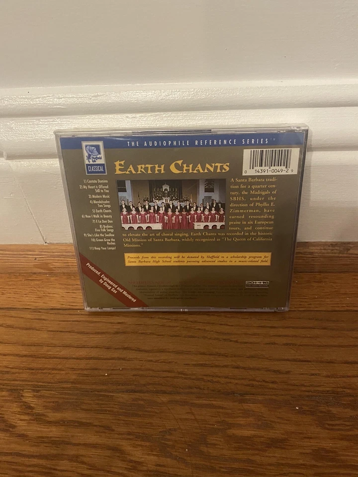 Madrigals of Santa Barbara High School, Phyllis E. Zimmerman - Earth Chants / CD - Image 2 of 2