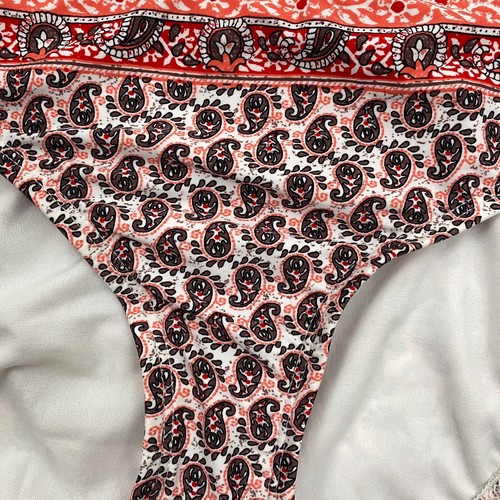 Athleta Bikini Bottom Women's XL Bells Beach Melsun Paisley Multicolored NWT - Picture 3 of 9