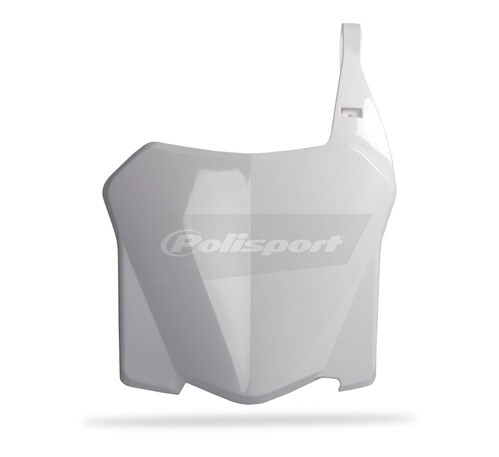 Plaque frontale Honda CRF 250 blanche Polisport pour remplacer un carénage cassé