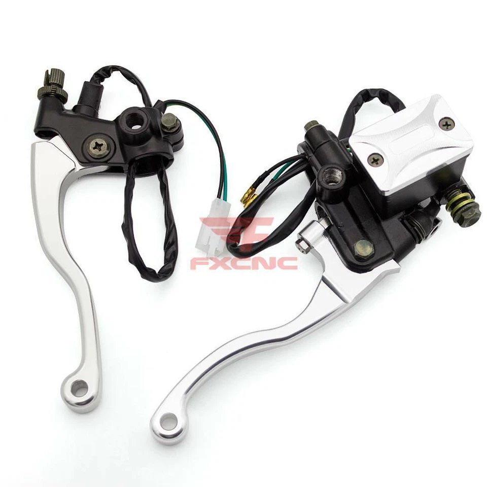 Palancas de freno de depósito de cilindro maestro para YZ125 YZ250 YZ80 XT250 XT225 WR250 Foto 4 de 4
