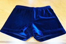 Girl Blue GK Elite Gymnastic Shorts Size X Small