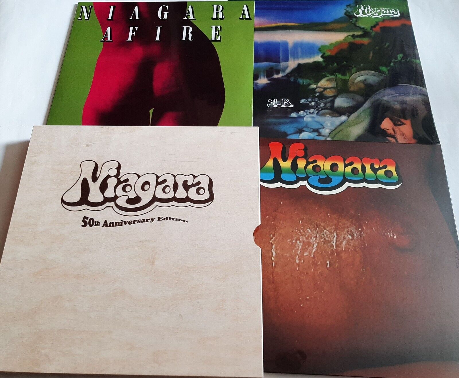 Lp NIAGARA 50th. Anniversary edition (3lp) SEALED (udo Lindenberg, Amon Düül Ii)