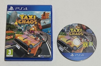 Taxi Chaos Sony Playstation 4 PS4 OVP PAL