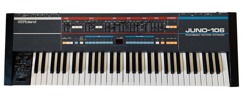 Roland Juno-106 Six-Voice Polyphonic and Programmable Analog Synthesizer