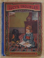 LAZY LUCY'S TROUBLES D LOTHROP & CO 1877 VICTORIAN AESTHETIC MOVEMENT COVER RARE