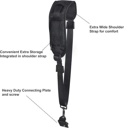 2X Camera Strap Quick Release Universal Adjustable Durable for DSRL Shoulder Nec - Picture 2 of 5