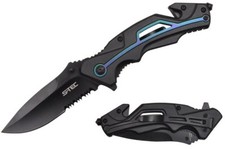 8" Spring Assisted Pocket Knife Tactical Folding Hunting EDC Sharp Outdoors RB
