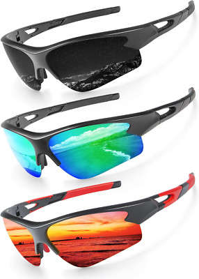 Gafas De Sol Envolventes Deportivas Moda Para Hombre Mujer Lentes Polarizadas