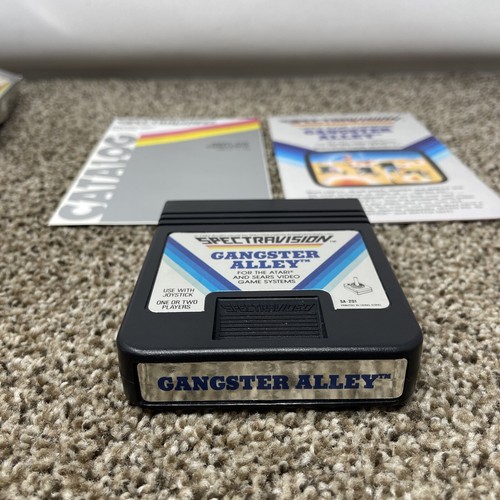Gangster Alley (Atari 2600) CIB (Box, Cartridge & Manual) NTSC - Picture 9 of 9