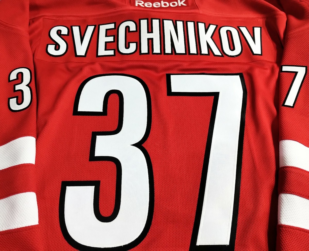 MEN-NWT-3XL ANDREI SVECHNIKOV CAROLINA HURRICANES HOME NHL REEBOK