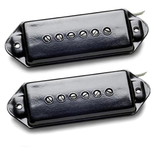 Seymour Duncan Antiquity P90 Dog Ear Black guitar Pickup Set Alnico 2 Magnets