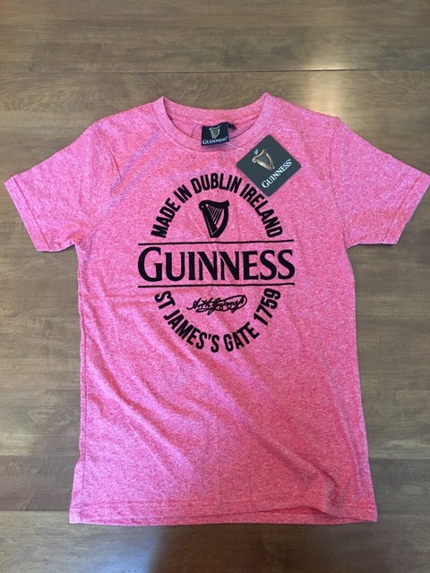 Ladies Guinness T-shirt With Made in 