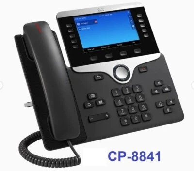 Cisco 8841  Colour  IP PoE 5 Line VOIP  Phone GRADE A  100DAY RTB WARRANTY