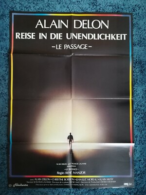 FILMPOSTER -ORG.  A 1 / REISE IN DIE UNENDLICHKEIT - LE PASSAGE / ALAIN DELON