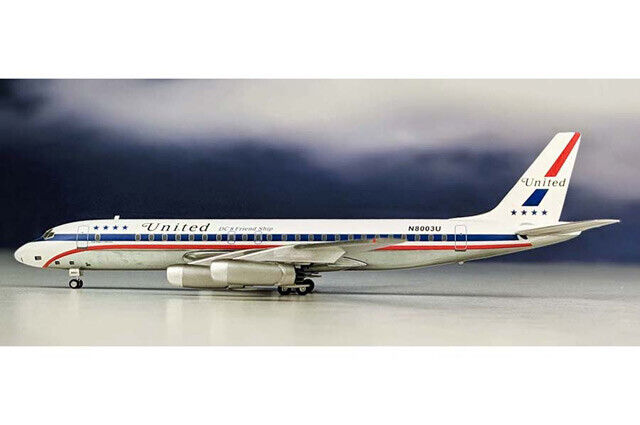 AC219470 AeroClassics DC-8-10 1/200 Model N8003U United Airlines