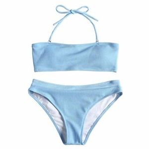 zaful bikini blue