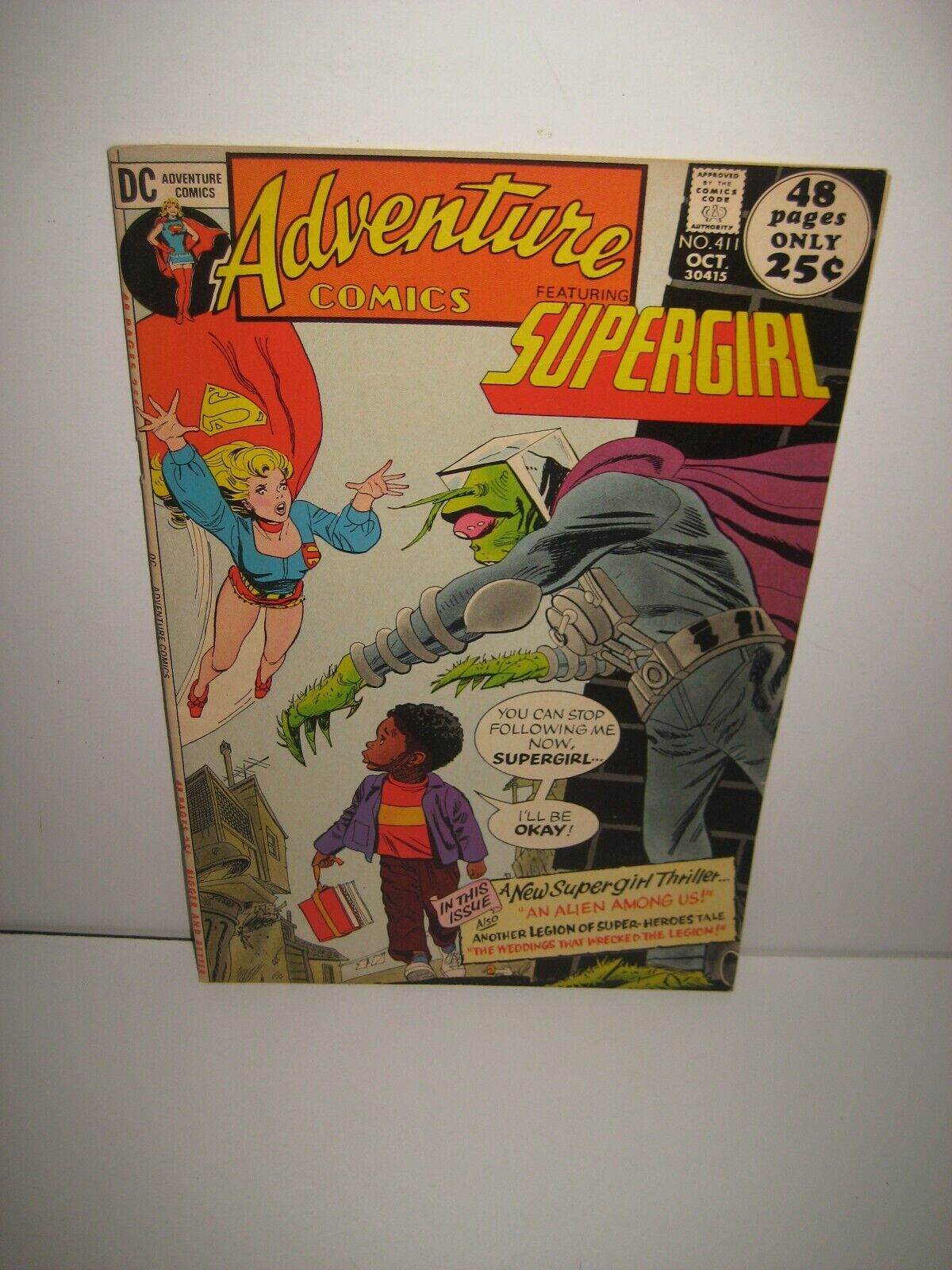 Adventure Comics #411 Supergirl DC Comics 1971 Bronze