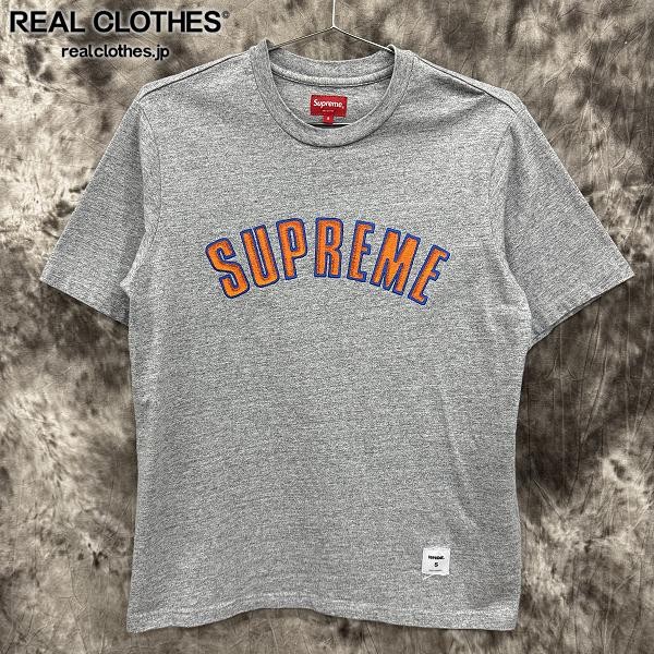 【supreme】18AW Printed Arc Logo Supreme 18AW Printed Arc Logo S/S T-Shirt Grey Size S Used