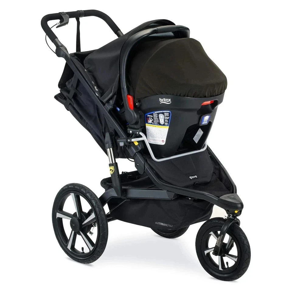 Adaptador individual para asientos de coche Britax en cochecitos de jogging BOB 2016+ 👶 Foto 4 de 4